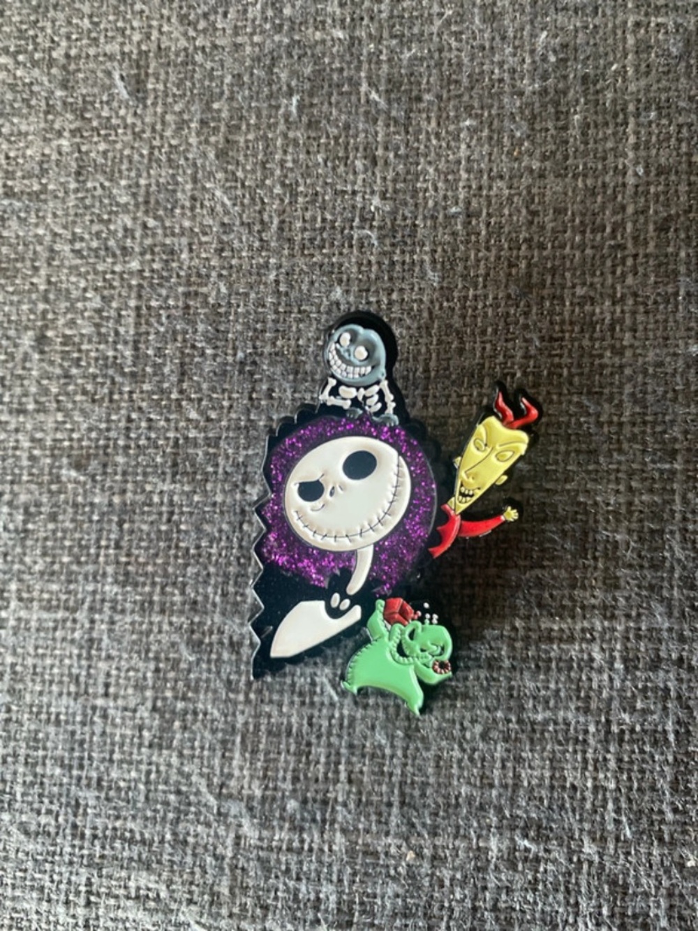 Jack Skellington Nightmare Before Christmas pin